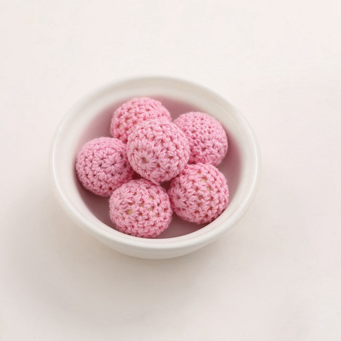 Wholesale 10PCS 20mm Yarn Beads